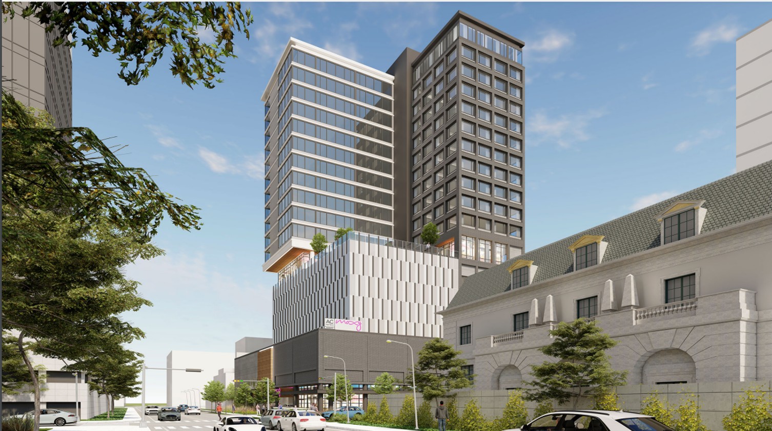 Marriott Dual Brand AC Marriott and Moxy Hotel